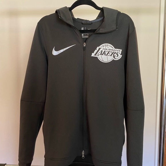 nike lakers full zip hoodie